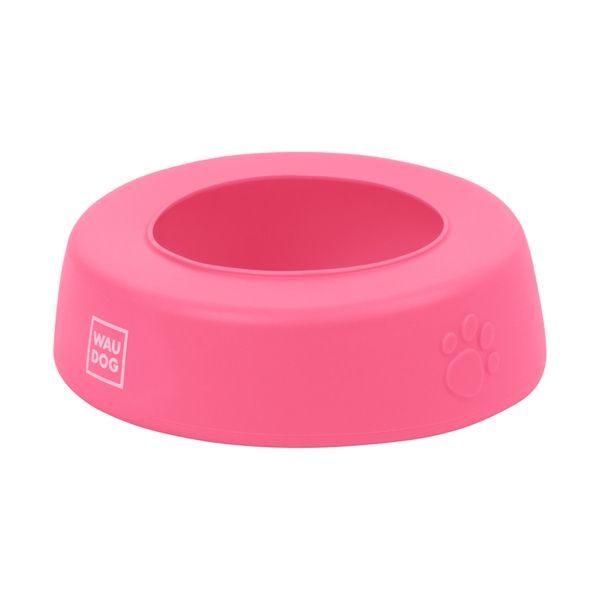 Миска-непроливайка WAUDOG Silicone 1 л рожевий 50797 фото