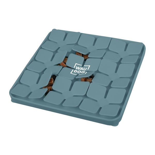 Килимок для пошуку корму WAUDOG Silicone, 205х205х17 мм, сірий 235111 фото