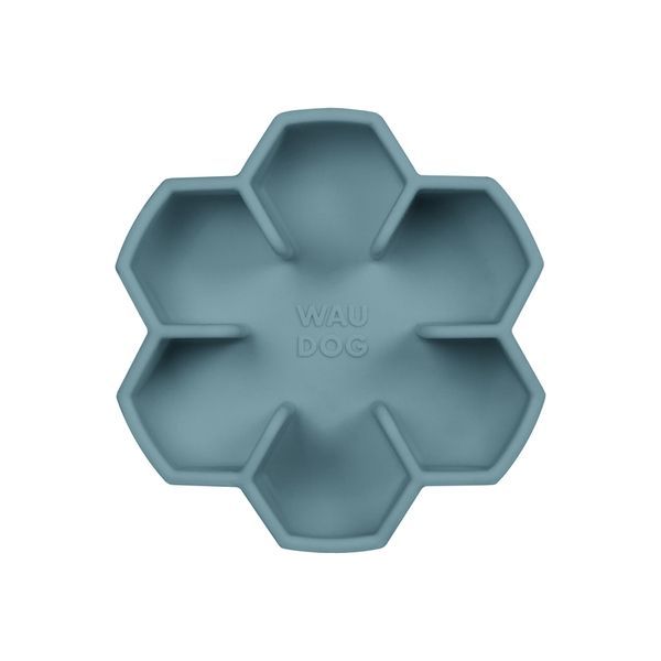 Миска для повільного харчування WAUDOG Silicone, 450 мл, сірий 235311 фото