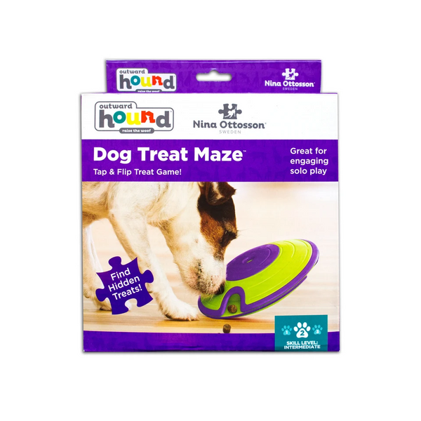 Інтерактивна іграшка-пазл Nina Ottosson Treat Maze (Рівень 2) D=20cm no67575  фото