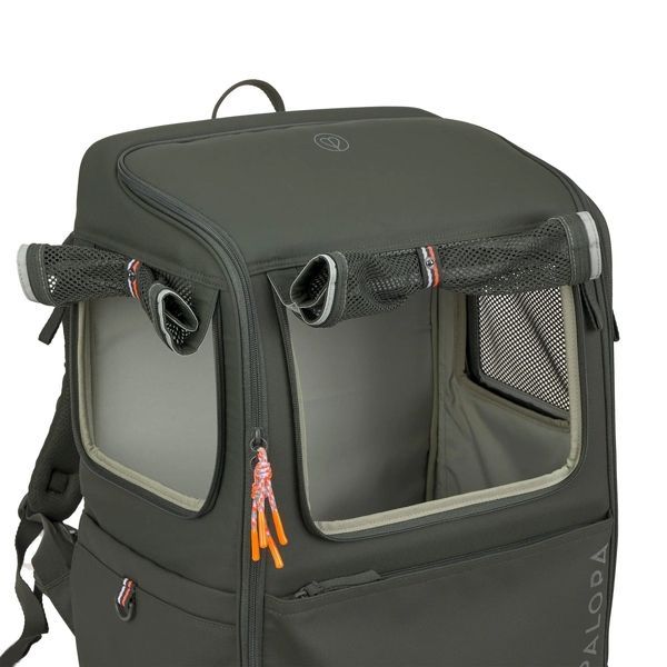Рюкзак-переноска для собак Palopa Carrier Backpack Kari M Темно-оливковий 47816 фото