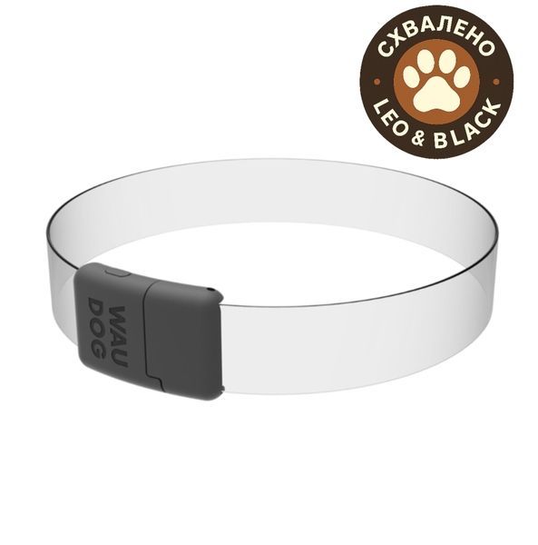 Нашийник для собак з підсвічуванням WAUDOG LED, RGB, Type-C, регульований, Ш 25 мм, Дов 60 см 5289 фото