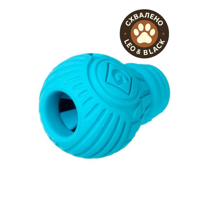 Іграшка для собак Лампочка- годівниця гумова GiGwi Bulb Rubber 2336 фото