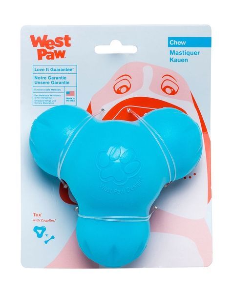 Надміцна іграшка-годівниця West Paw Tux (Large) Блакитна ZG041AQA фото