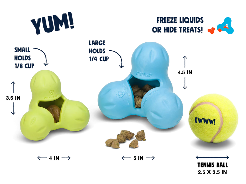 Надміцна іграшка-годівниця West Paw Tux (Large) Блакитна ZG041AQA фото
