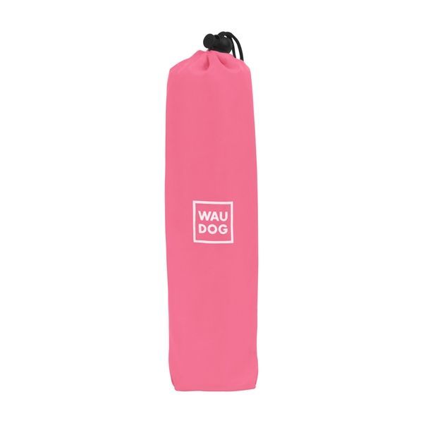 Миска складана WAUDOG Silicone,385х230х50 мм рожевий 50807 фото