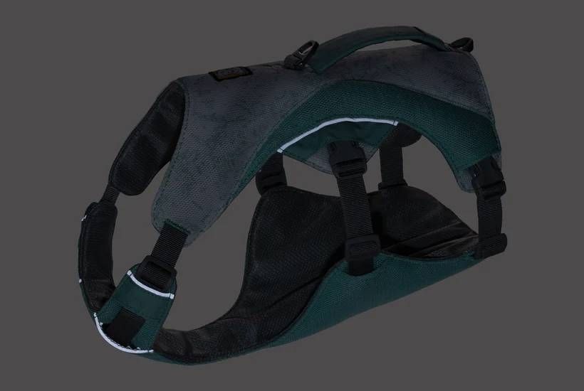 Охолоджувальна шлейка для собак Ruffwear Swamp Cooler&trade; M 69-81 см Зелений 30860 фото