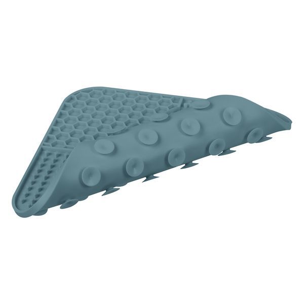 Килимок для злизування WAUDOG Silicone, 190х190х10 мм, сірий 235211 фото