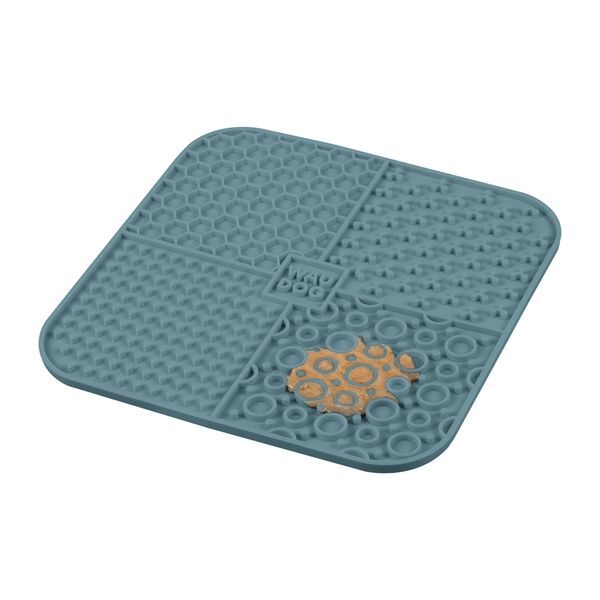 Килимок для злизування WAUDOG Silicone, 190х190х10 мм, сірий 235211 фото
