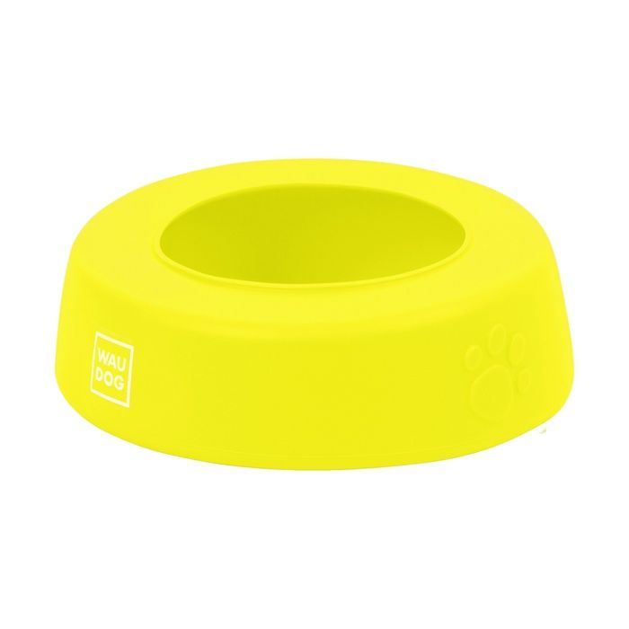 Миска-непроливайка WAUDOG Silicone 1 л жовтий 50798 фото