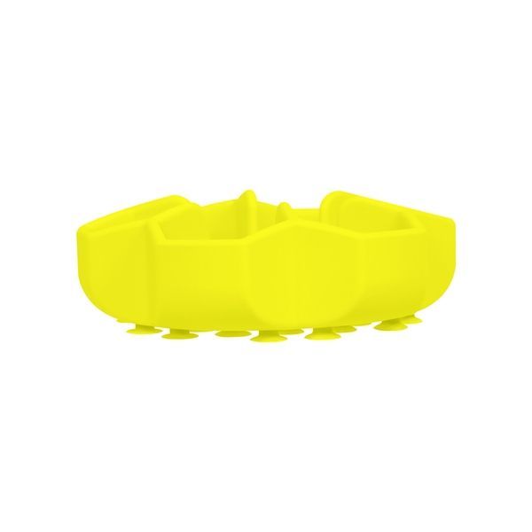 Миска для повільного харчування WAUDOG Silicone, 450 мл, жовтий 23538 фото