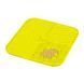 Килимок для злизування WAUDOG Silicone, 190х190х10 мм, жовтий 23528 фото 5