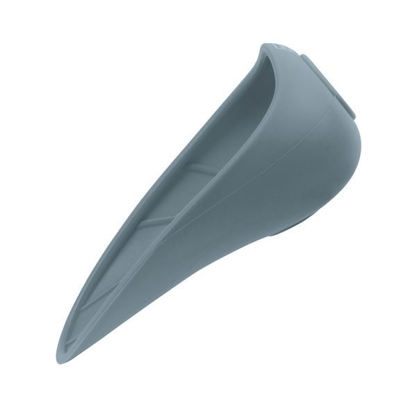 Поїлка-насадка на пляшку WAUDOG Silicone, 165х90 мм сірий 507711 фото