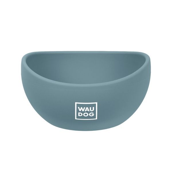 Миска WAUDOG Silicone, 250 мл сірий 508111 фото