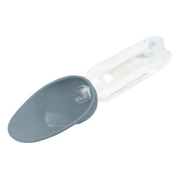 Поїлка-насадка на пляшку WAUDOG Silicone, 165х90 мм сірий 507711 фото