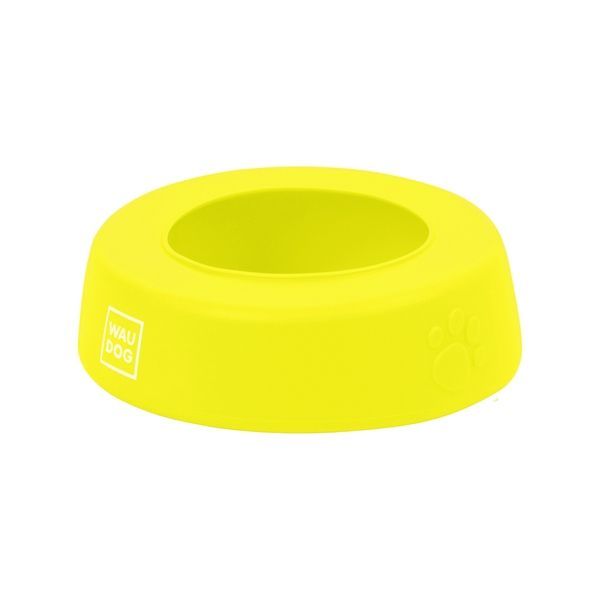 Миска-непроливайка WAUDOG Silicone, 750 мл жовтий 50788 фото