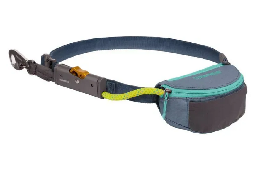 Повідець-система Ruffwear Hitch Hiker&trade; (Blue) &mdash; регульований повідець на пояс 30920 фото